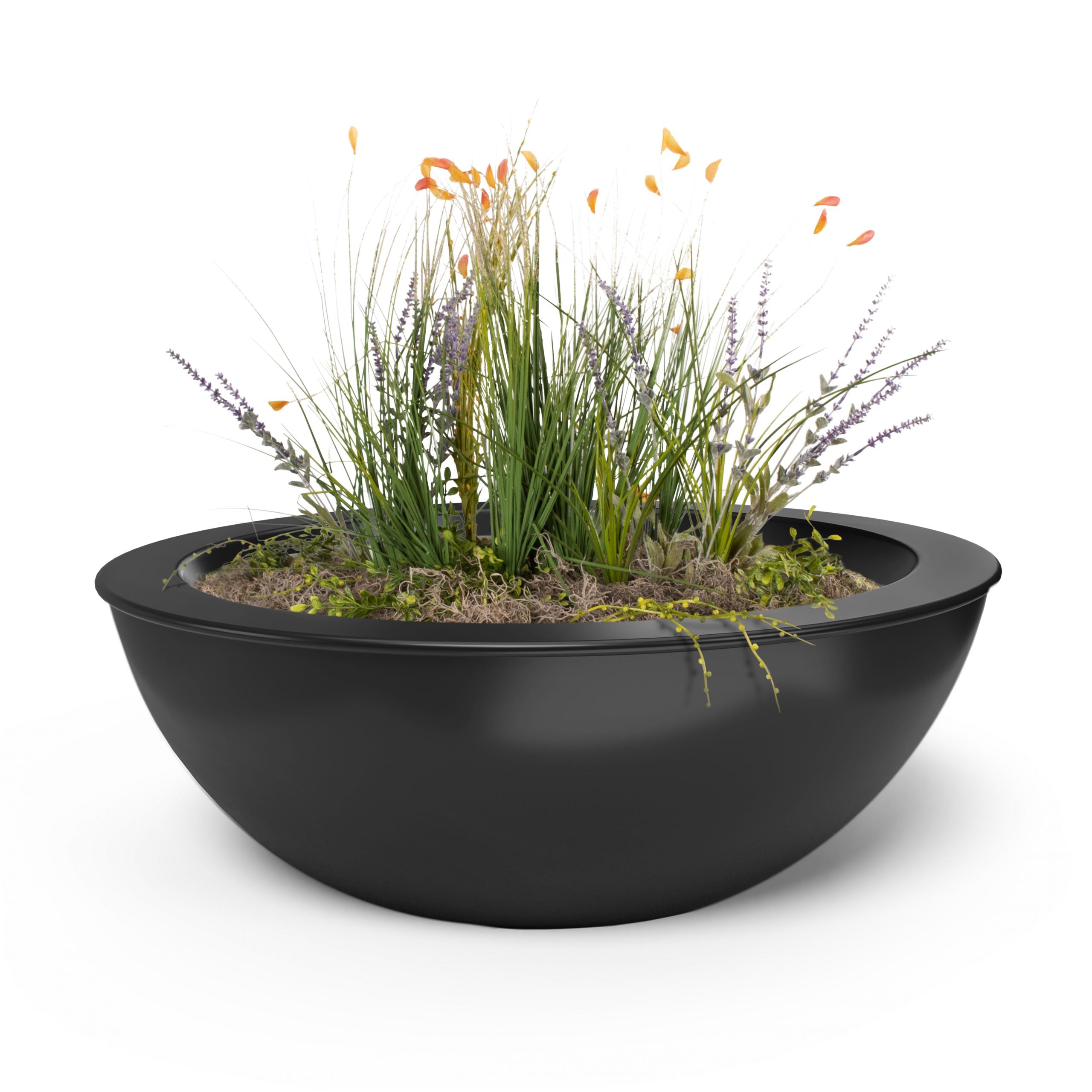 The Outdoor Plus Sedona Planter Bowl - Metal Powder Coat