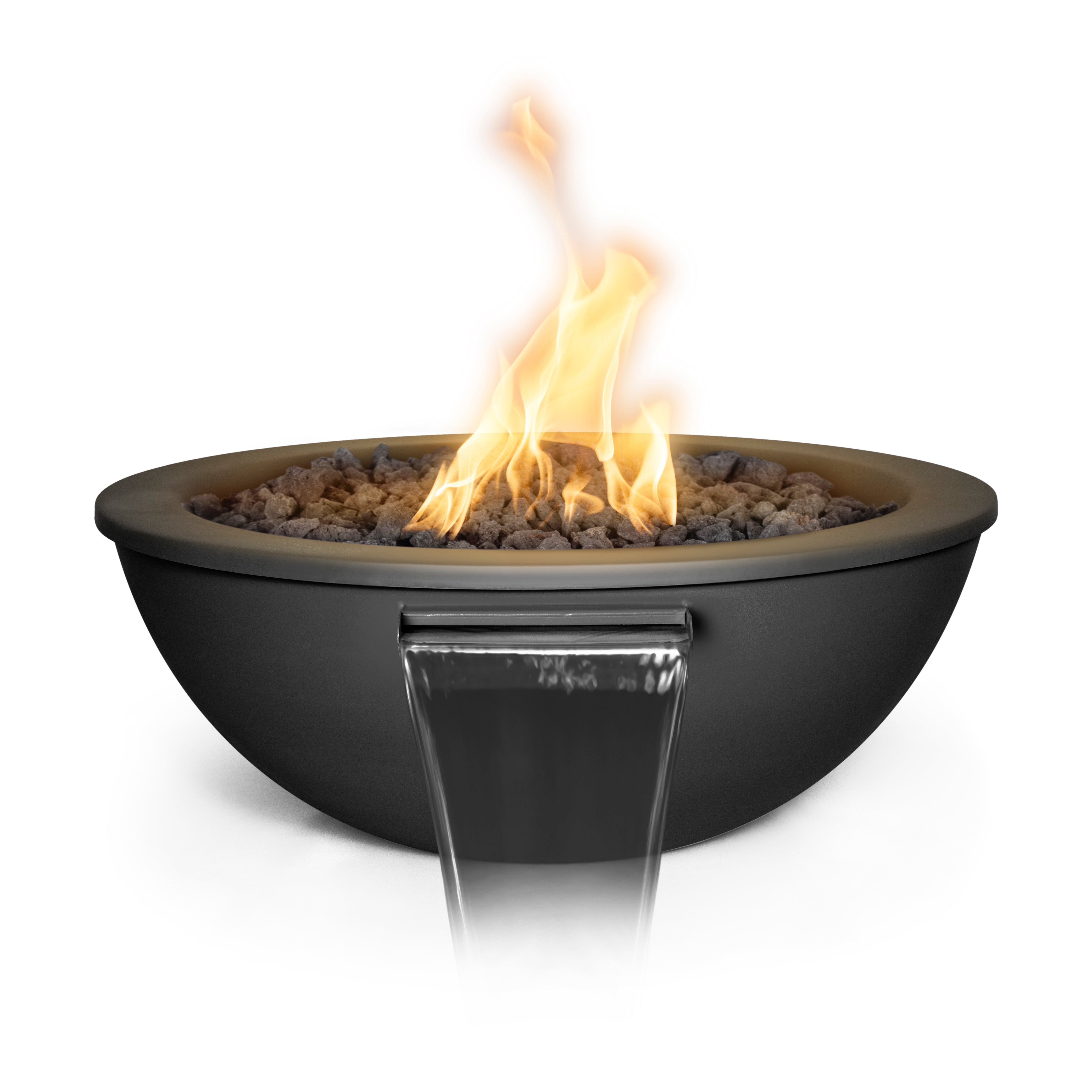 The Outdoor Plus Sedona Fire & Water Bowl - Metal Powder Coat