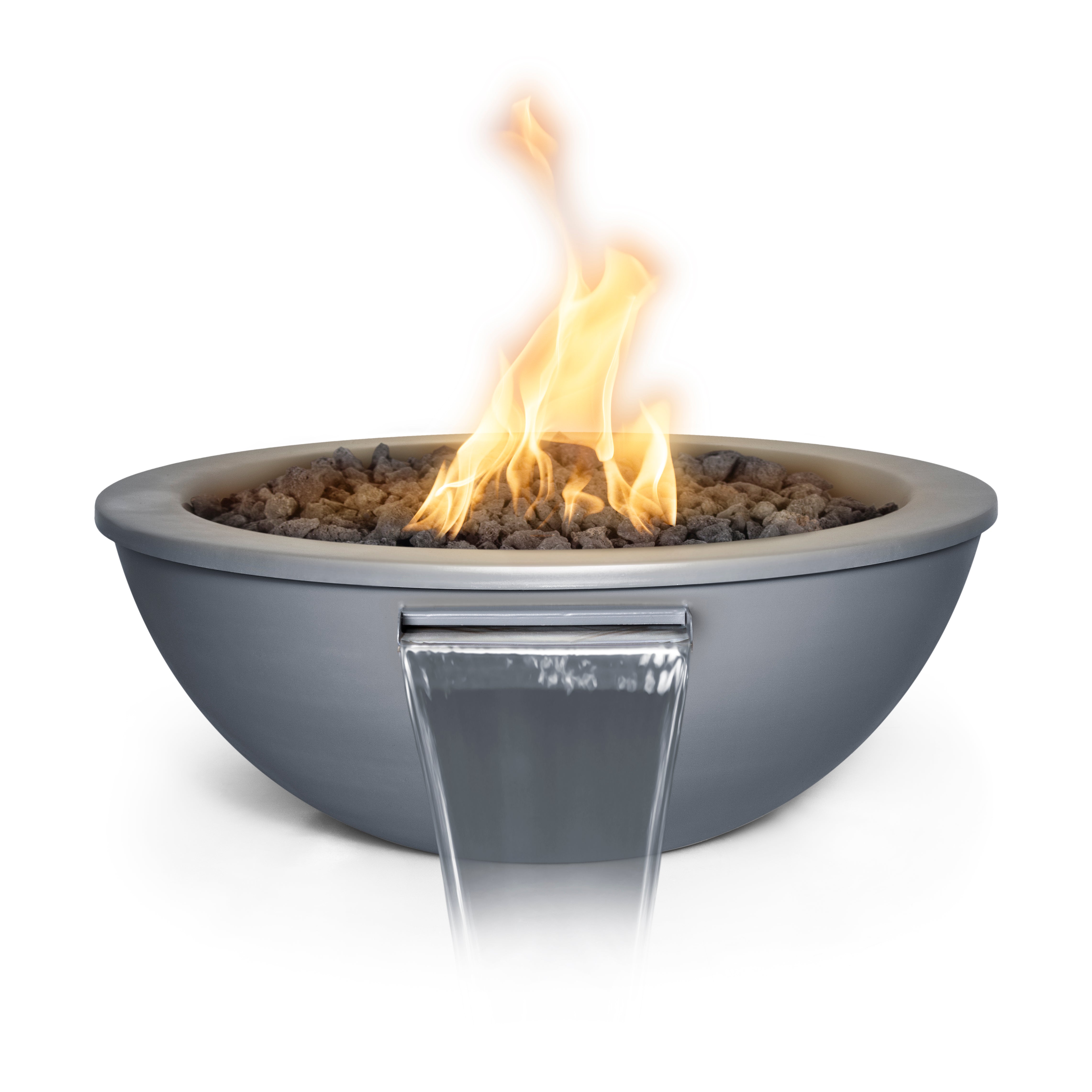 The Outdoor Plus Sedona Fire & Water Bowl - Metal Powder Coat