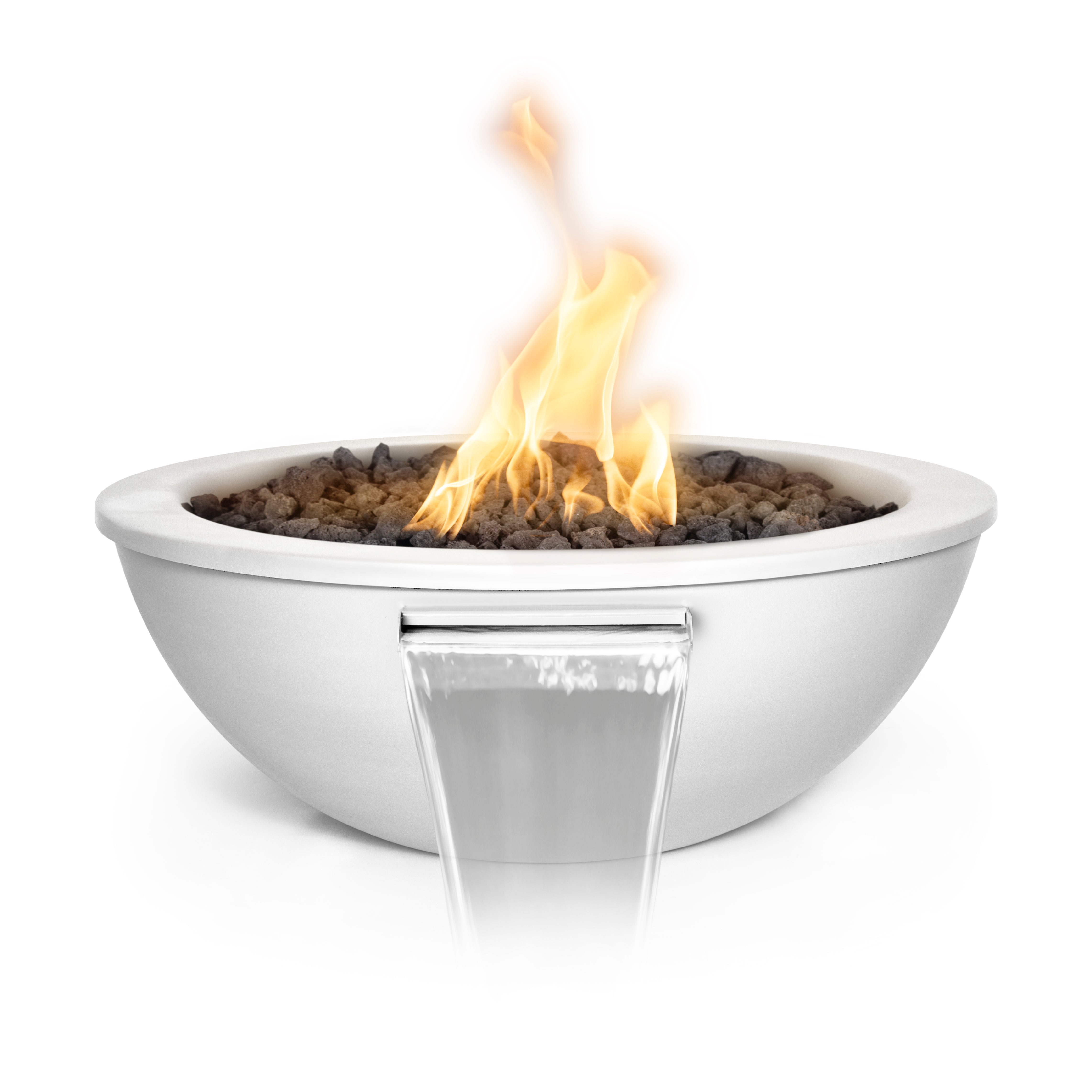 The Outdoor Plus Sedona Fire & Water Bowl - Metal Powder Coat