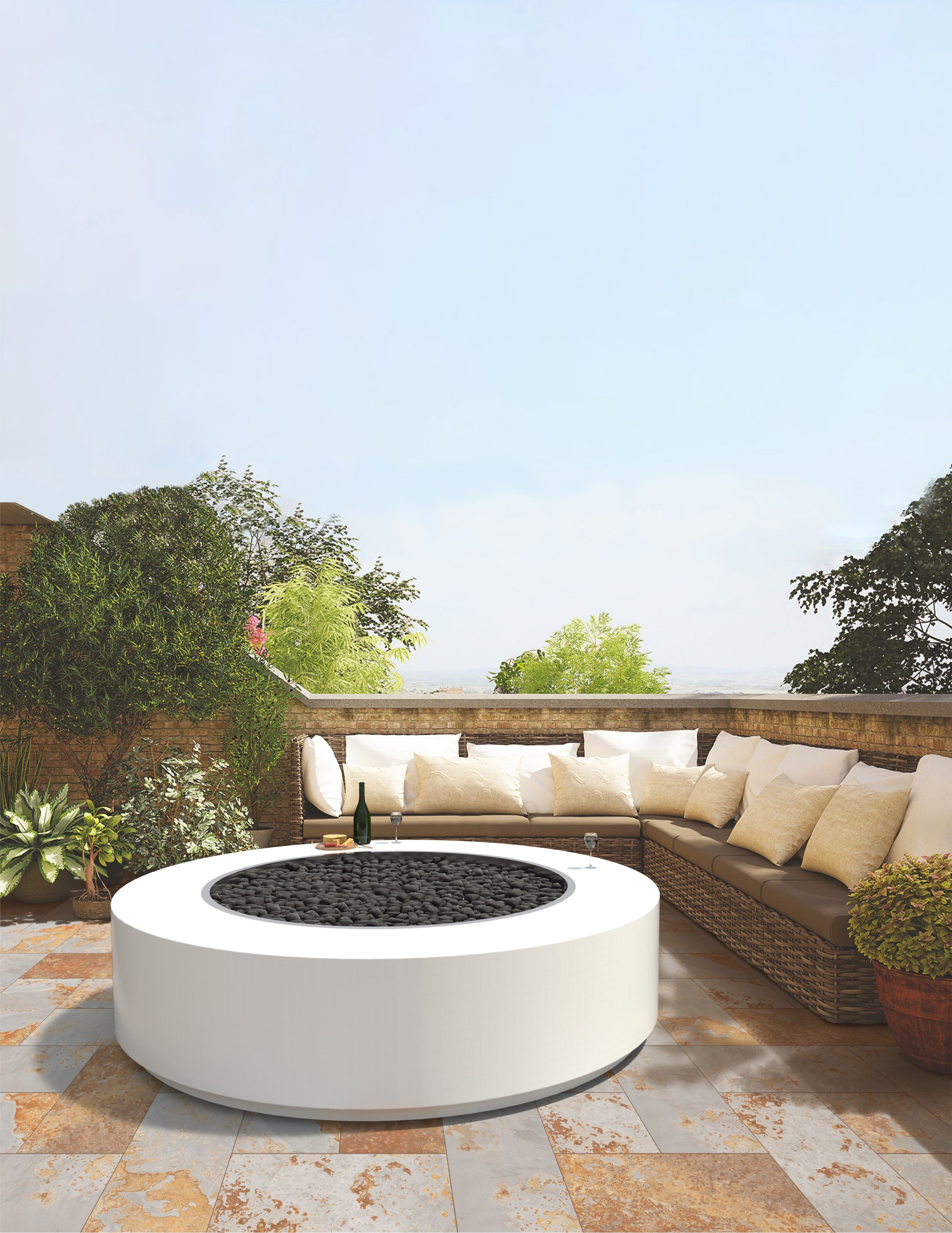 The Outdoor Plus Unity Fire Pit - Powder Coated Finish