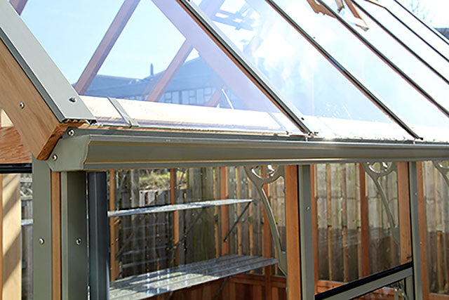 Alton Greenhouse | Cheltenham Cedar Half-Boarded Greenhouse